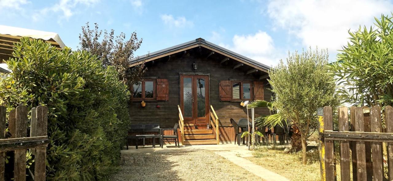 Chalet En Bois "Le Libellule" Sigean Exterior foto